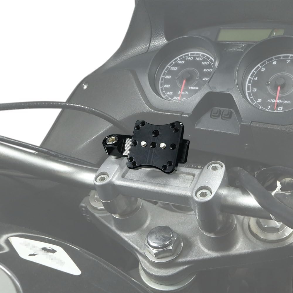 xitomer Universal AMPS GPS Mount, Compatible with Garmin/Tomtom, Fit for Motorcycle Handlebar, Shockproof & Stable