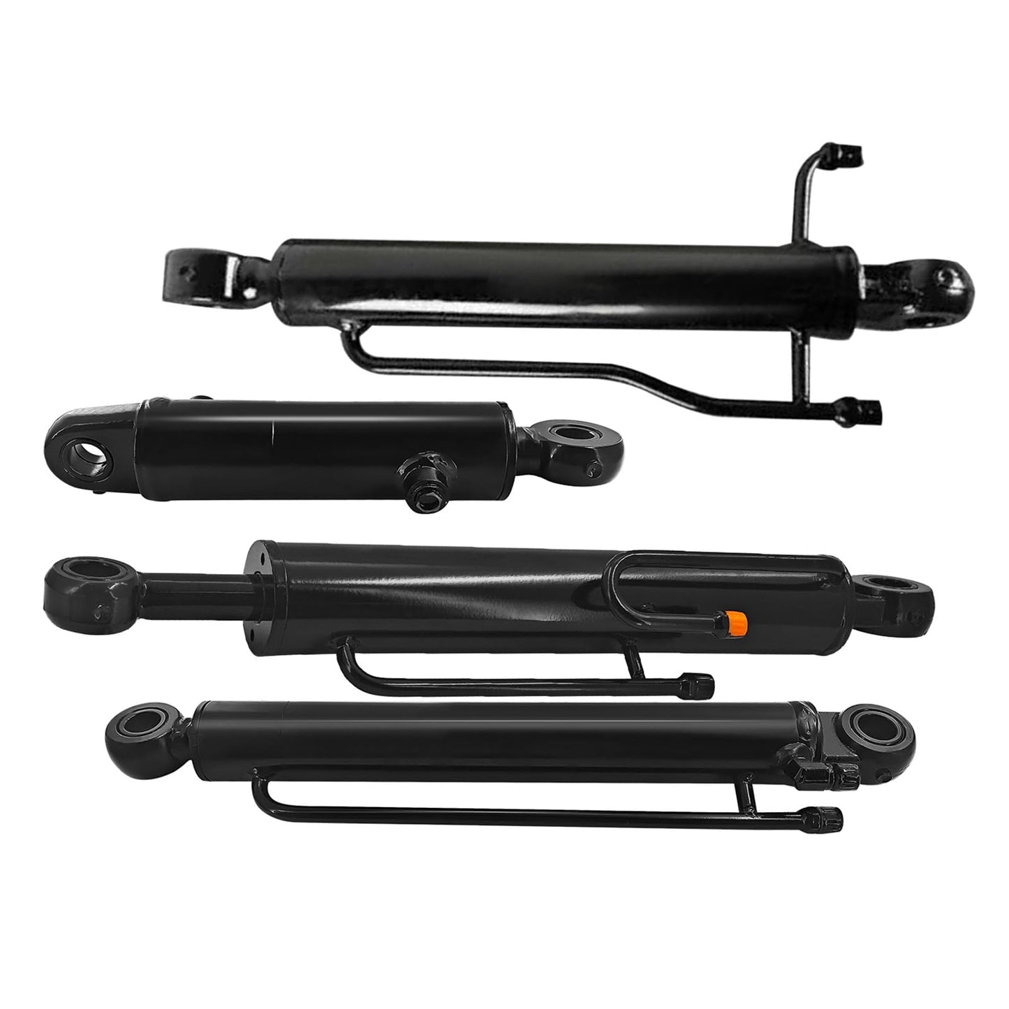 Mini Excavators Hydraulic Boom Cylinder Set Compatible with AGT Mini Excavator Under 3 Tons H12 H15 H15R DM12 DM13 DM20 MX12 MX15 MX20R QH12 QH13R QK18K etc Small Digger Hydraulic Thumb Cylinder