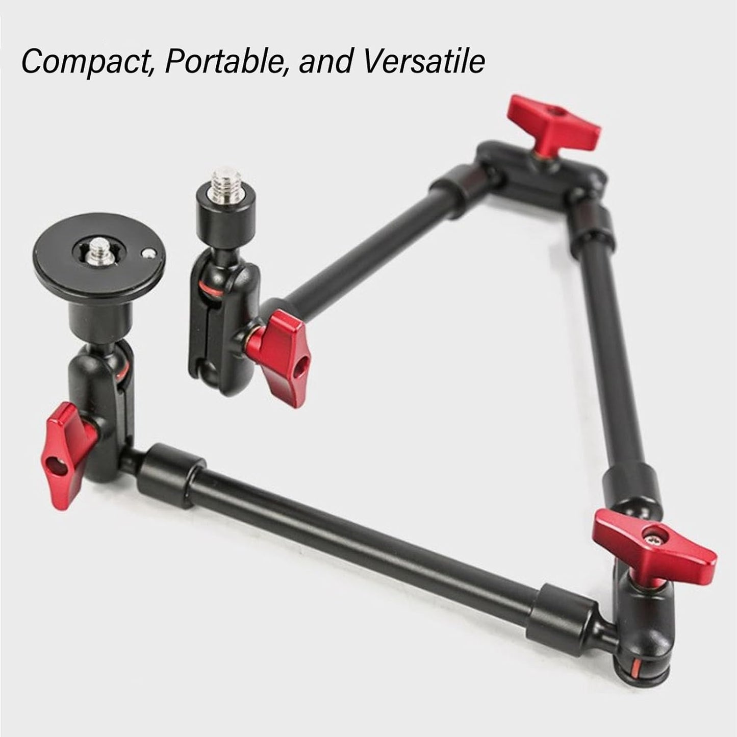 Sorandy 360 Overhead Camera Mount, Adjustable Articulating Magic Arm with Degree Rotation, Overhead Tripod, Webcam