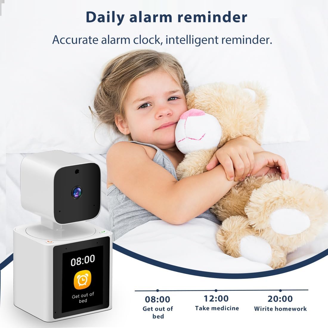 CIAJIE Camera,1080P CS10 Home Security Camera Indoor,Pet Dog Camera with Two Way Video,Monitor