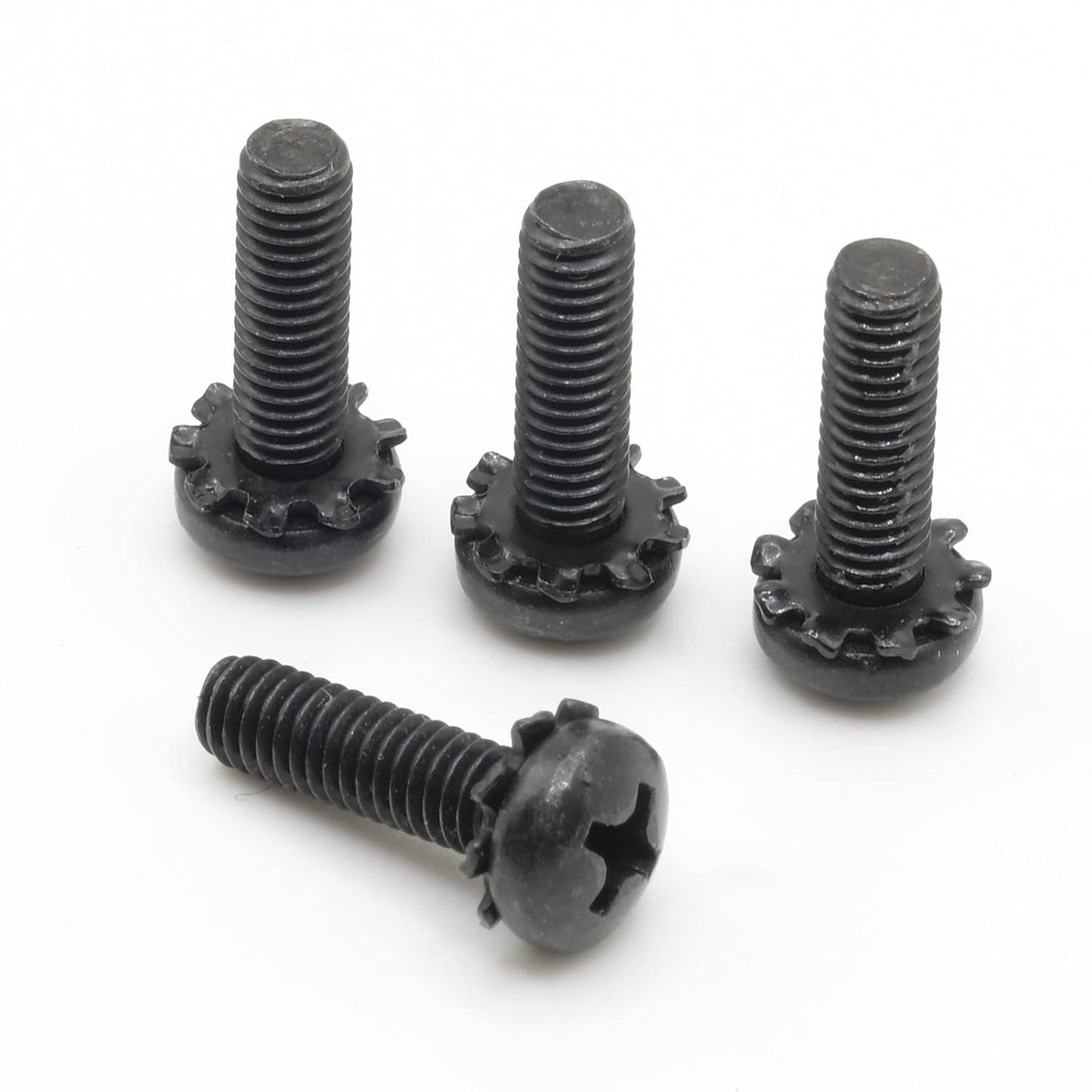 ReplacementScrews M4 14mm Set 4 Screws Compatible with Many LG TV Stands