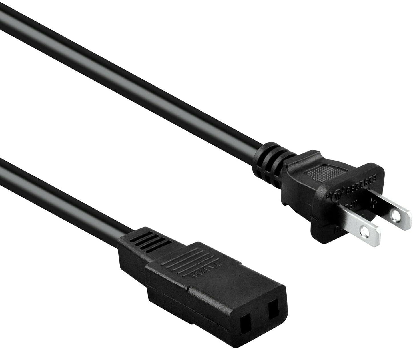 KONKIN BOO 8ft 2-Prong A77 B77 PR99 Square AC Power Cord Cable Lead for Studer Revox Reel to Reel Tape Recorder MKI