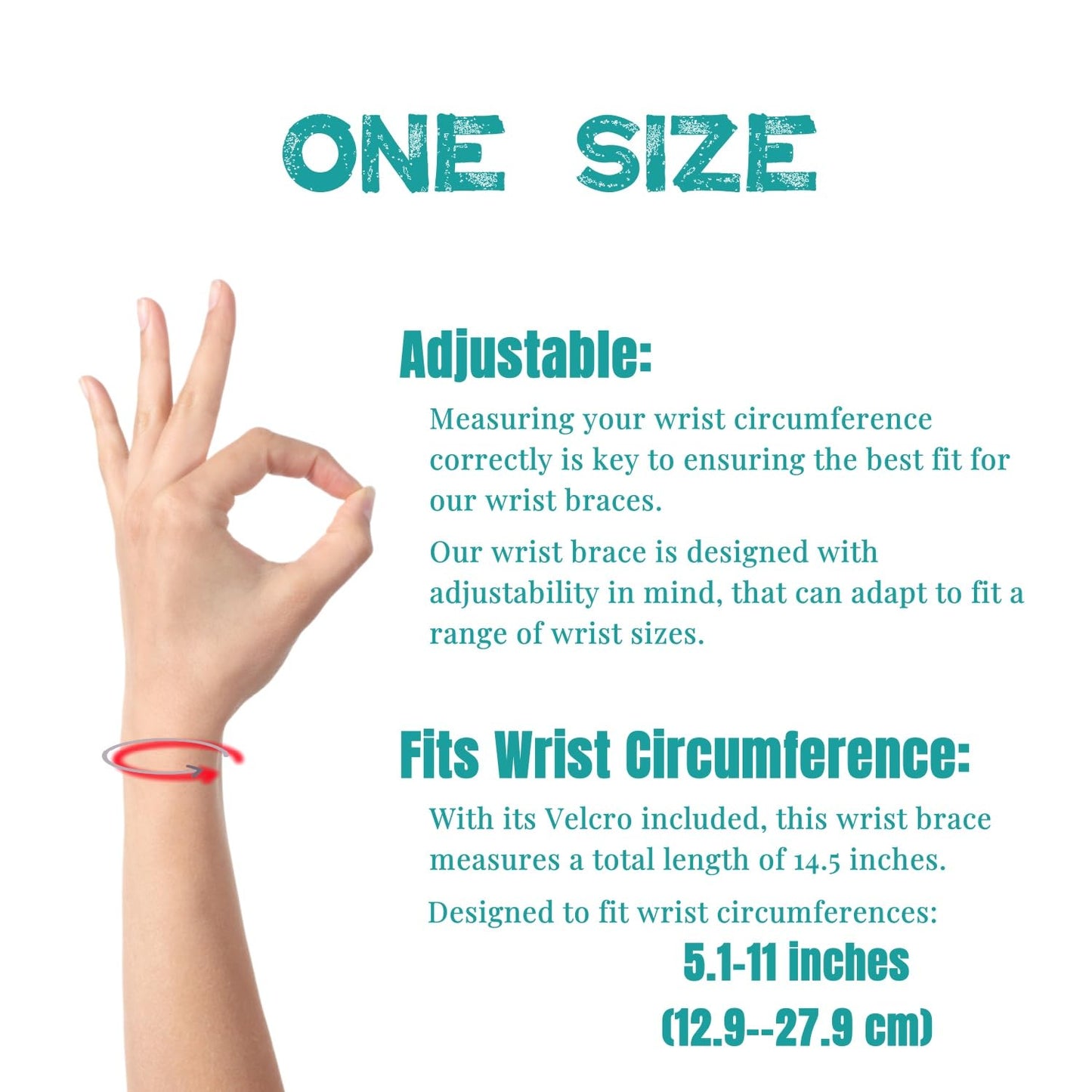 Imentha 2 Pack Wrist Braces - Wrist Wraps for Carpal Tunnel, Arthritis, and Tendinitis Pain Relief - Fits Both Right and Left Hands - Compression and Support for Fitness Enthusiasts
