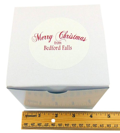 Its a Wonderful Life Bell Christmas Decoration Souvenir Keepsake Ornament in a Bedford Falls Gift Box