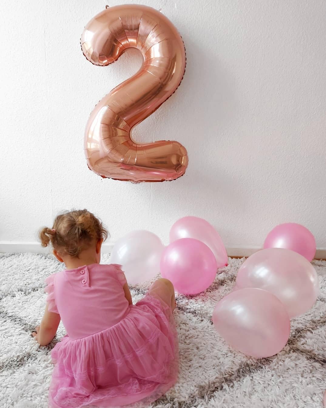 Rose Gold Number Balloons by [Brand Name] - 40 Inch 0 Balloon for Birthday Party Decorations | Perfect for All Ages