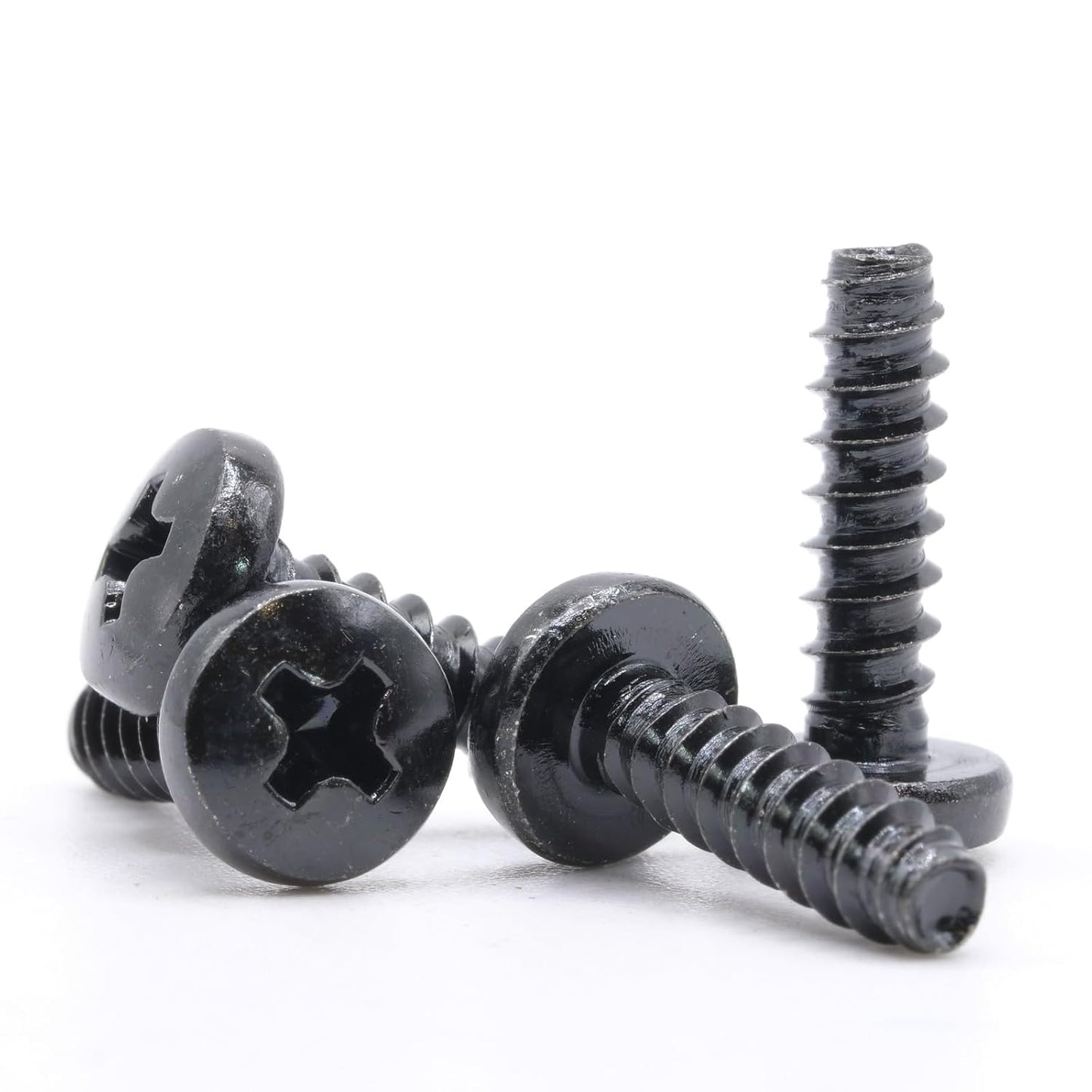ReplacementScrews M4 14mm (M4XL14) Sets 8 TV Stand Screws Compatible with Many Samsung TVs - Both Machine and Self