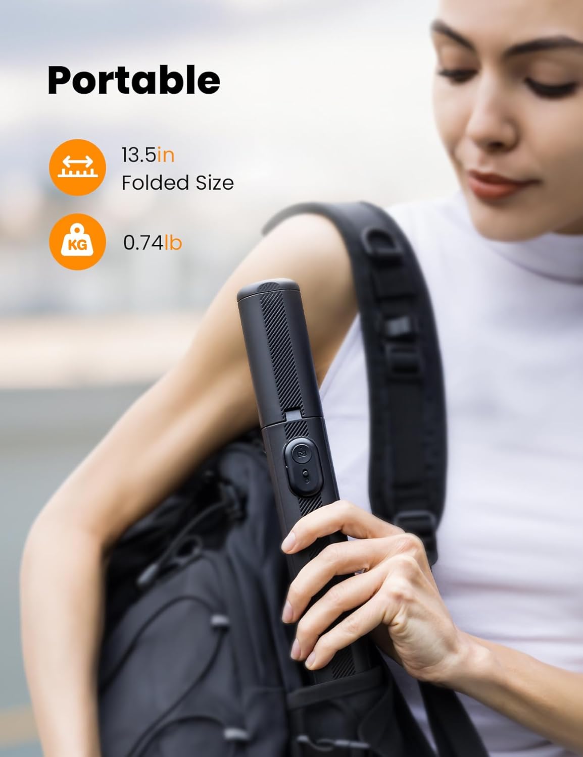 ANXRE 71" NT79 1/4" Phone Tripod, Extendable Selfie Stick with Camera Mount for Cell PhoneCamera, Phone Tripod Stand