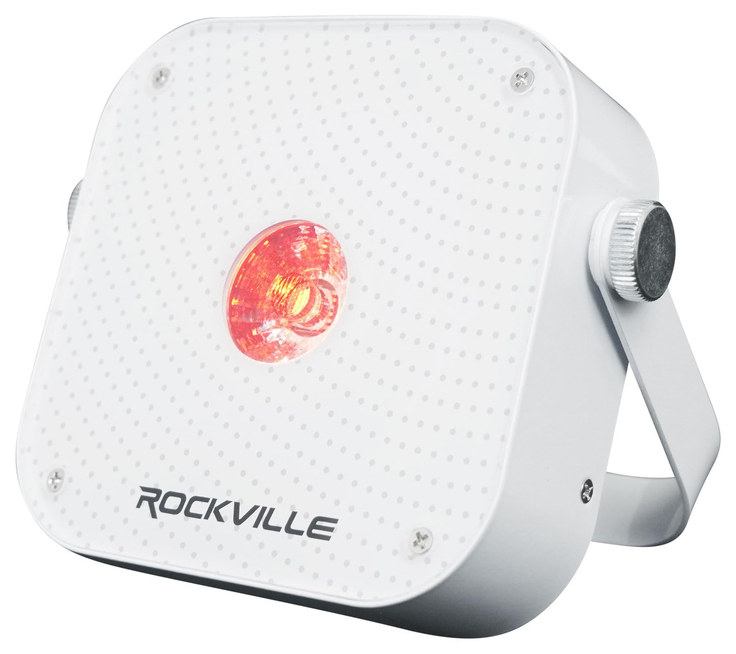 Rockville8 Pack MINI RF1 V3 Charge Package White LED Par Wash Up Lights with Charging Case, RGBWA+UV, App, Wireless DMX, Rechargeable, Perfect for DJ/Events