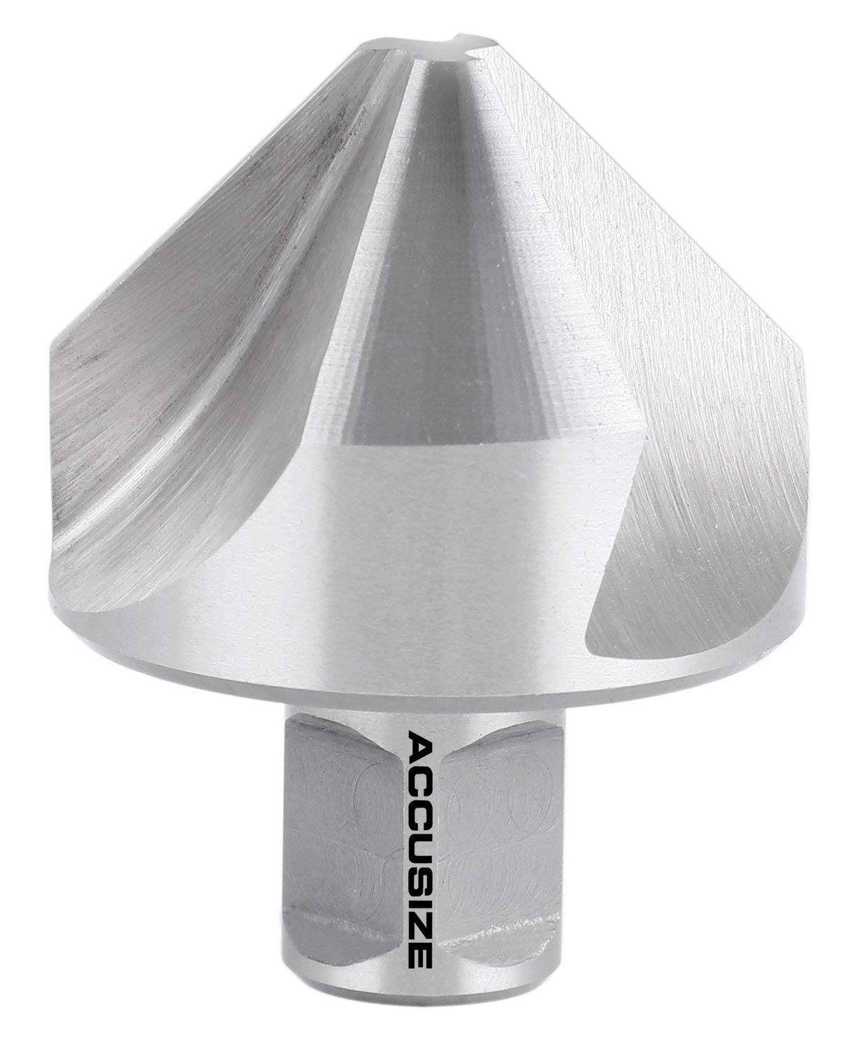 Accusize Industrial Tools 2'' Hss Countersink for Rota-Cutter, 3/4'' Weldon Shank for Magnetic Drilling Machines, 90 Deg, Ce00-0002