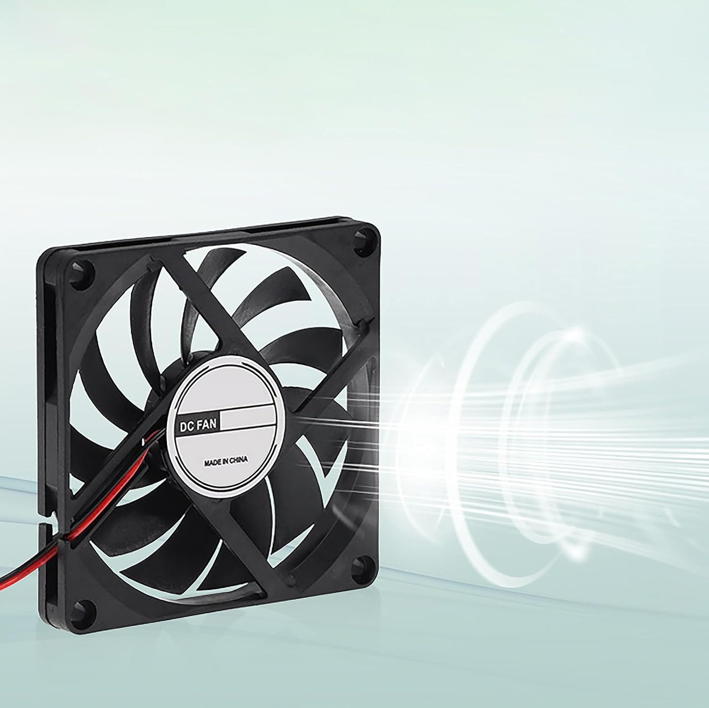 DUJVCZB 8010 12V 80mm 80mm 10mm Dual Ball Bearing Quiet Computer Case Fan DC x x High Speed Muffin Cooling Fans