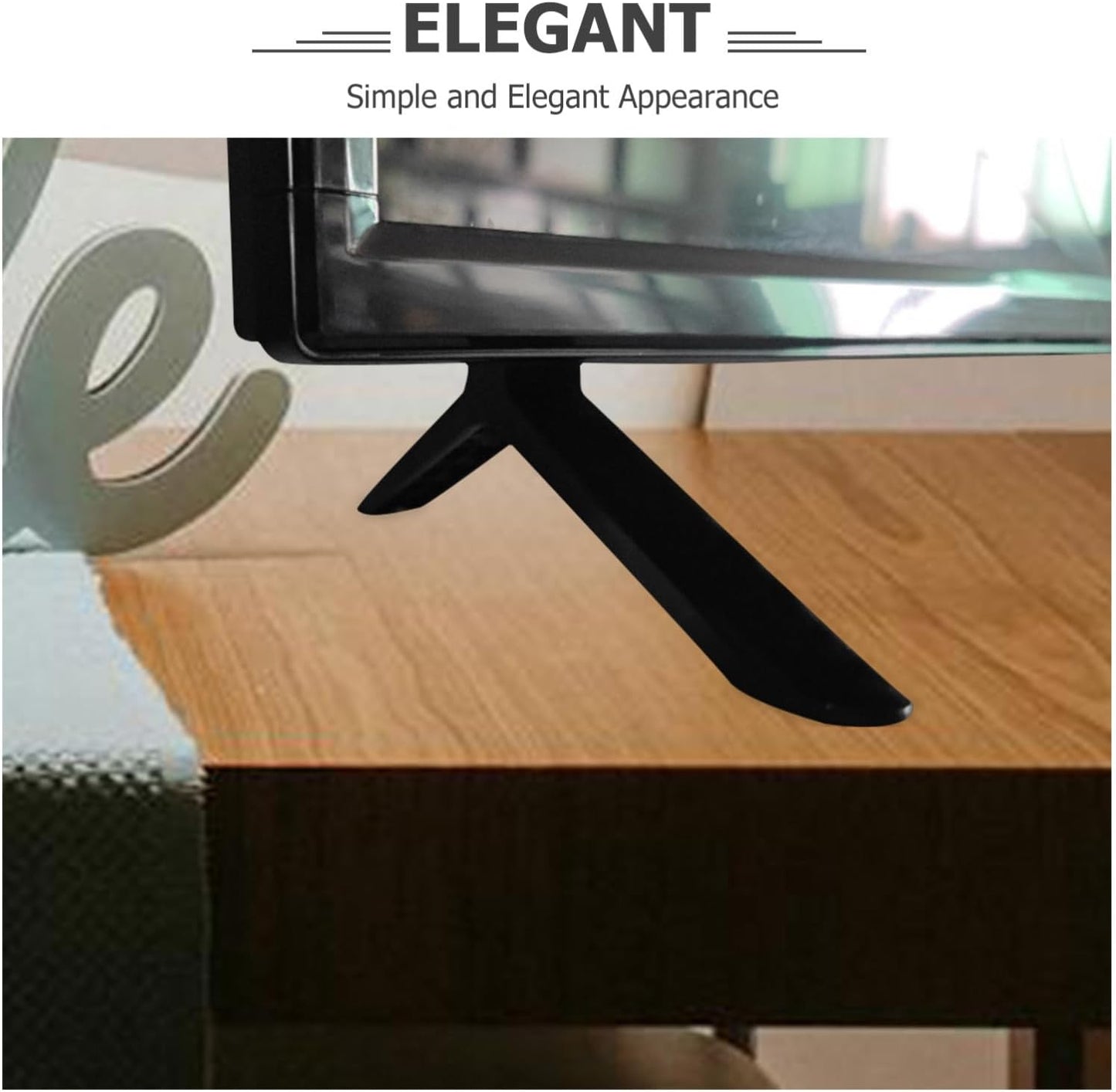 balacoo 32-55 Inch TV Stand Legs, Universal TV Legs for Screen Tabletop Television Stands Mount Base Feet Holds