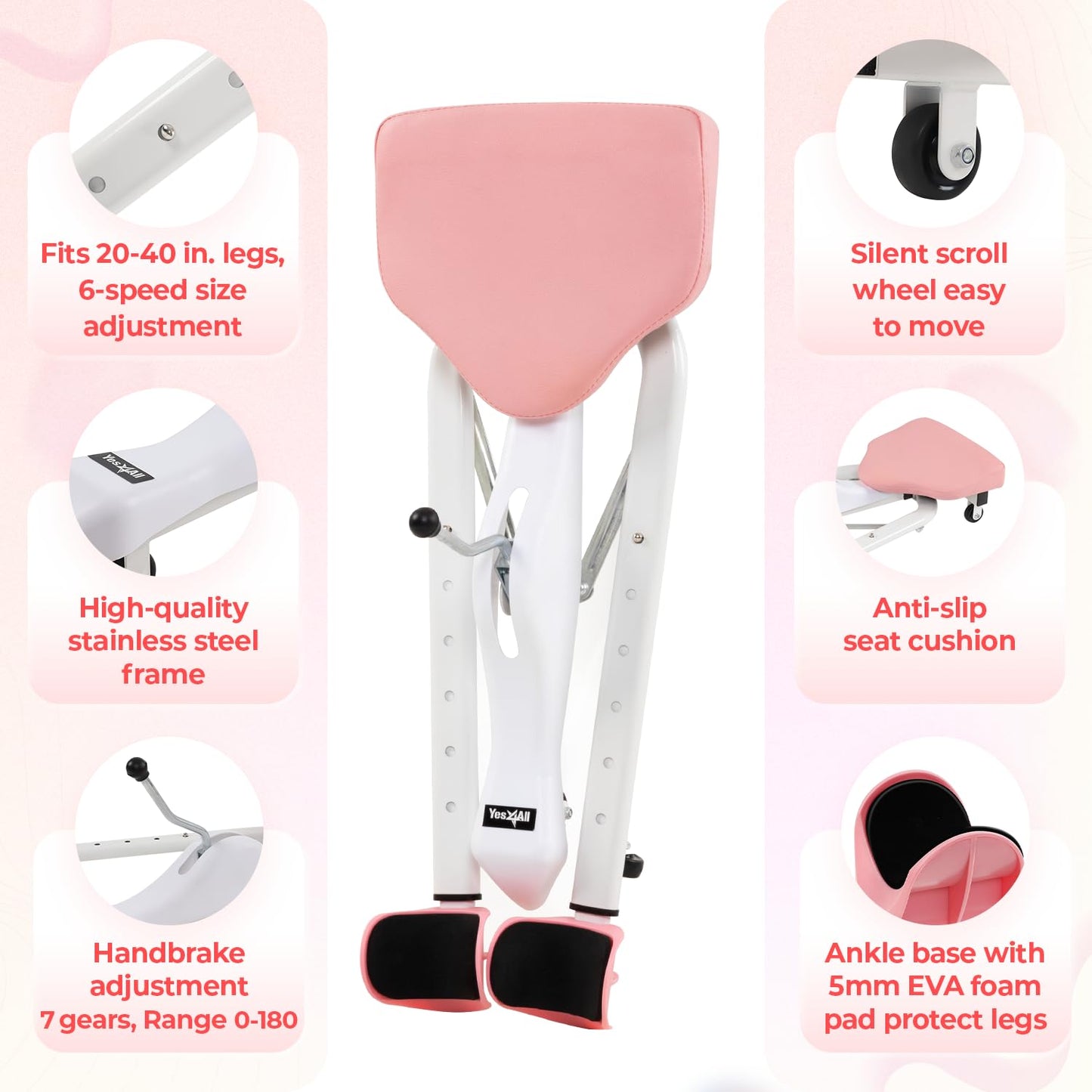 Yes4All Leg Split Machine Leg Stretcher Machine For Flexibility Of Stretching Equipment Suitable For Gymnastics Other Sports