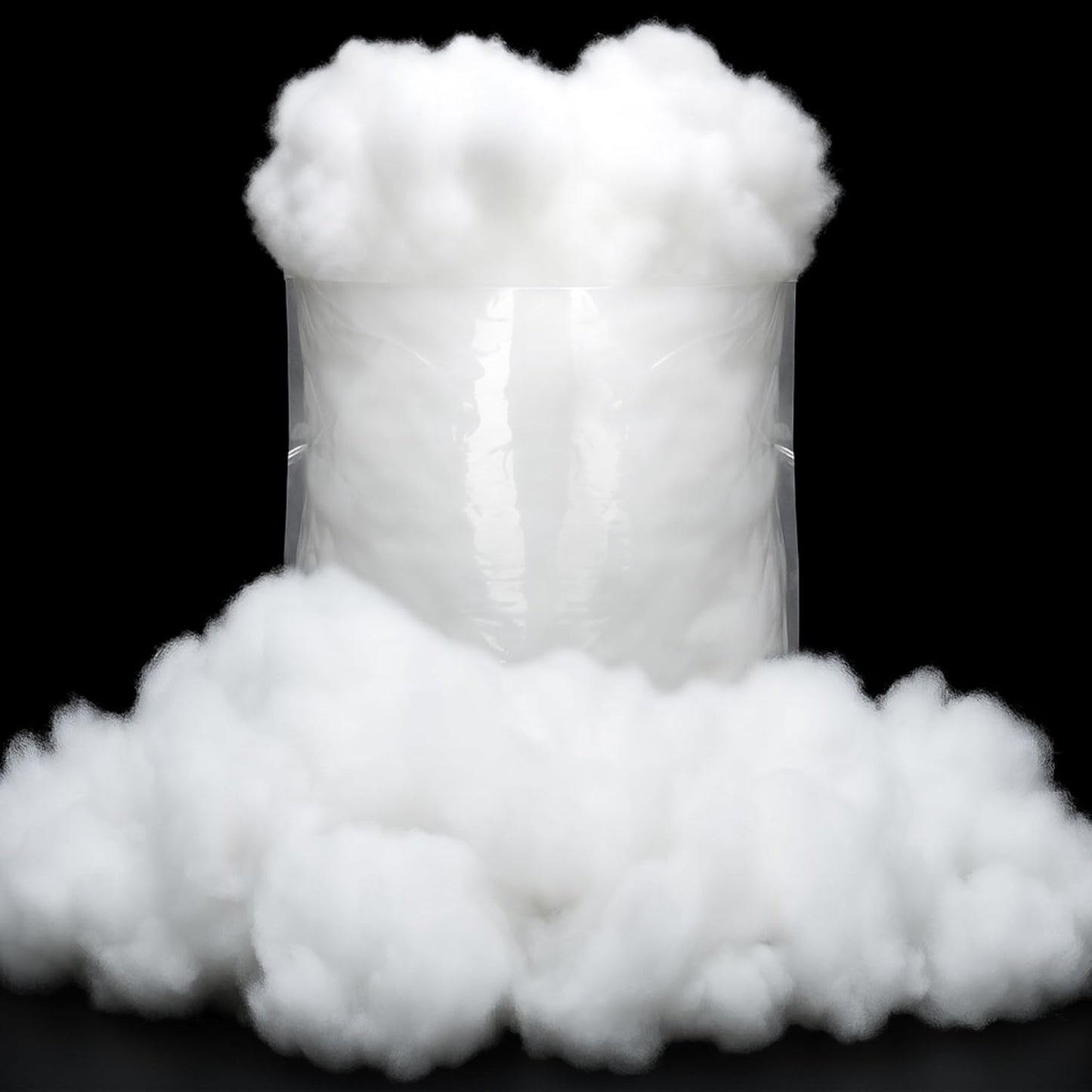QZYL 12 OZ Artificial Snow - Fluffy Faux Snow for Christmas Decor | Ideal for Indoor Home & Craft Projects