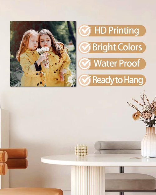AbcCustomize Custom Canvas Prints - Transform Memories into Art | Personalized Wall Decor Gifts