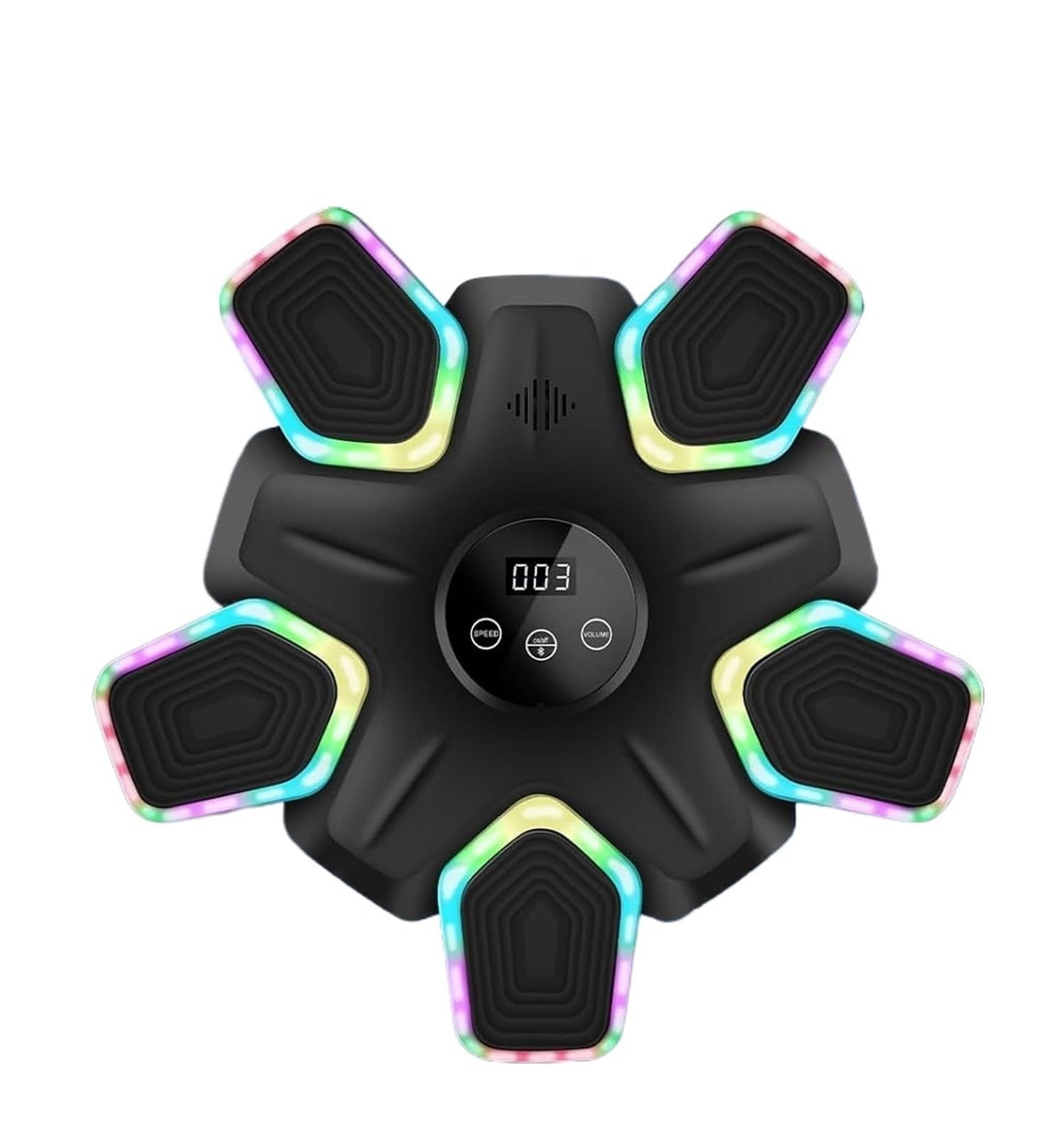 SJSSSJ Music Boxing Machine, Wall Mounted Music Boxing Machine - Interactive Bluetooth Trainer for Home Fitness