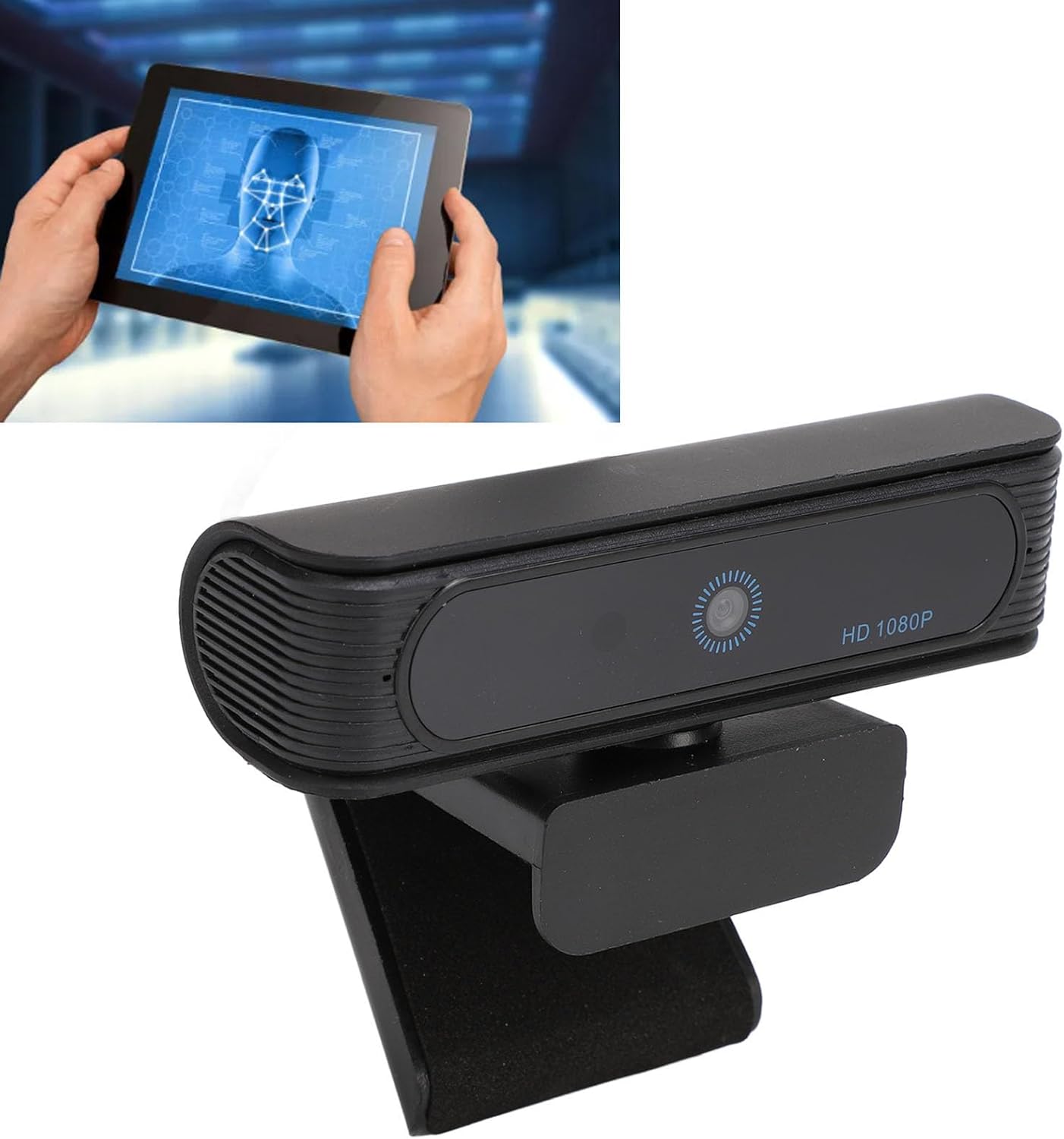 Zopsc 4K 1080p 10 11 Webcam for PC, IR Recognition Camera with Full HD Wide Angle Lens, HD Video Conferencing Camera