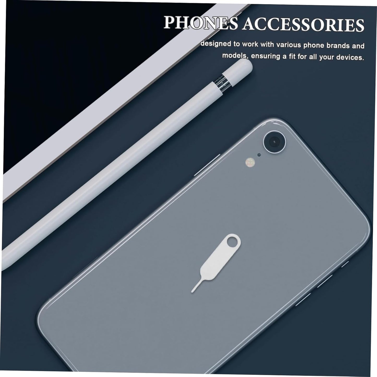 500pcs jojofuny Mobile Phone Card Removal Needle Pin for Sim Card Sim Card Eject Pin Sim Card Tool Ejector Pin Sim Card