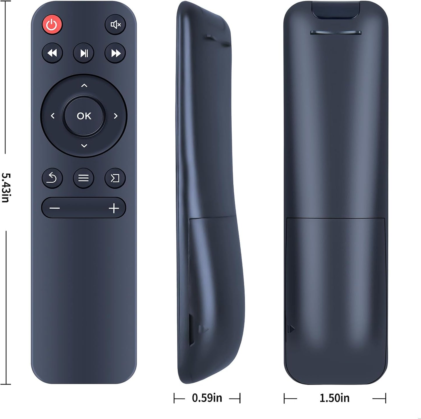 WDZP AT-M269D, GC06, YG300 YG300 New Projector Remote Control Replacement fit for Wielio ZDK Meer Pro Projectors