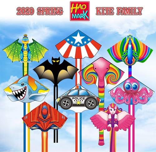Kite for Kids Ages 3-5 4-8 & Adults, Flying Toys| Beach Toys| Outdoor Toys, Easy to Fly Butterfly Kites with Handle and 328FT Kite String, Large Kites for Boys Girls Birthday Gifts Party Favor Games