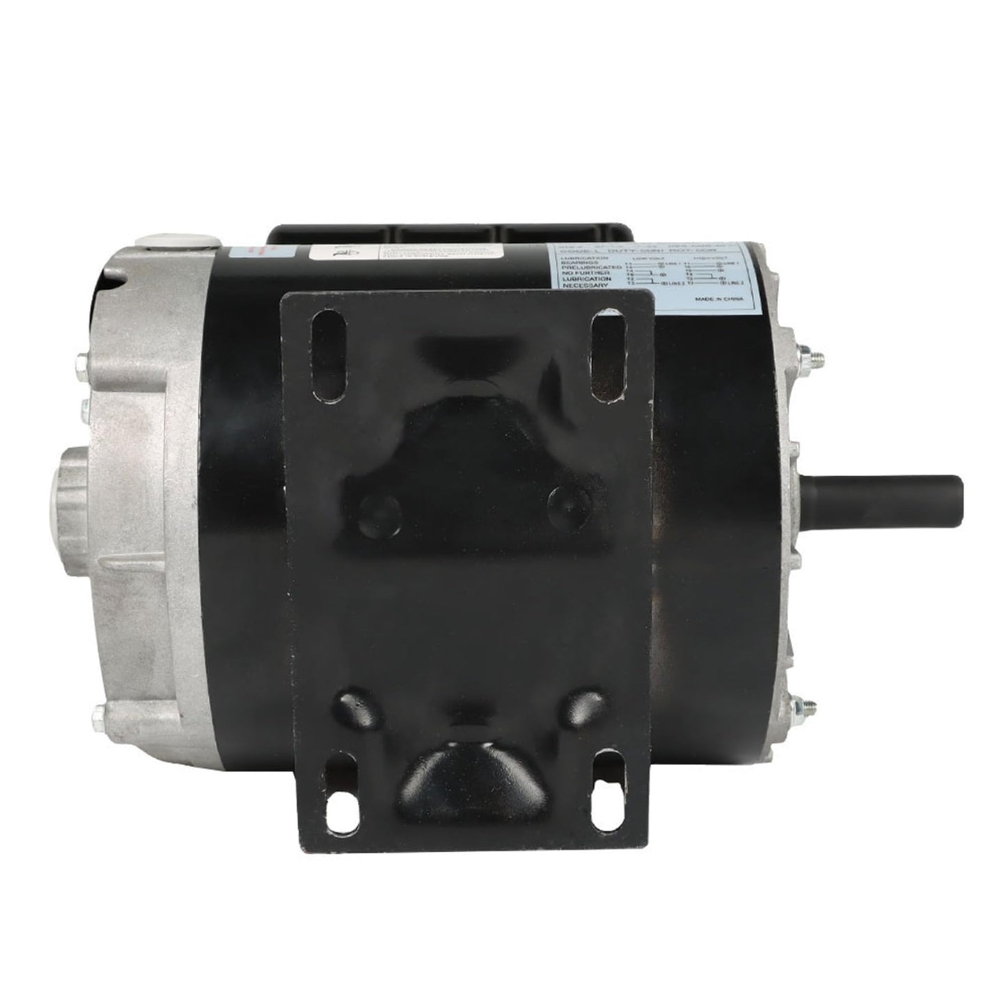 Air Compressor Motor 2 HP SPL Motor 56 Frame 5/8 Inch Shaft 120/240V