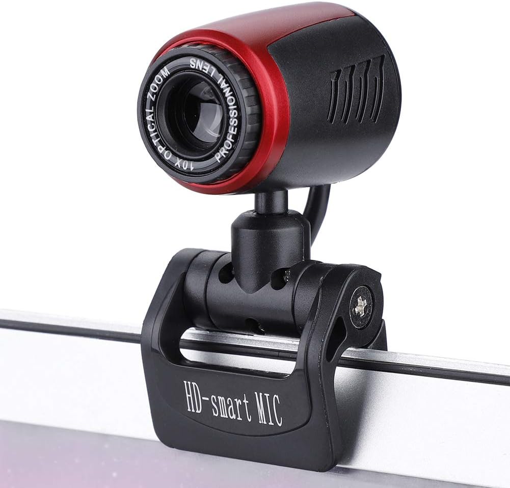 Mugast 16MP 360 60 USB Webcam with Microphone, Web Camera with Rotation of Horizontal and Vertical for Both Laptop
