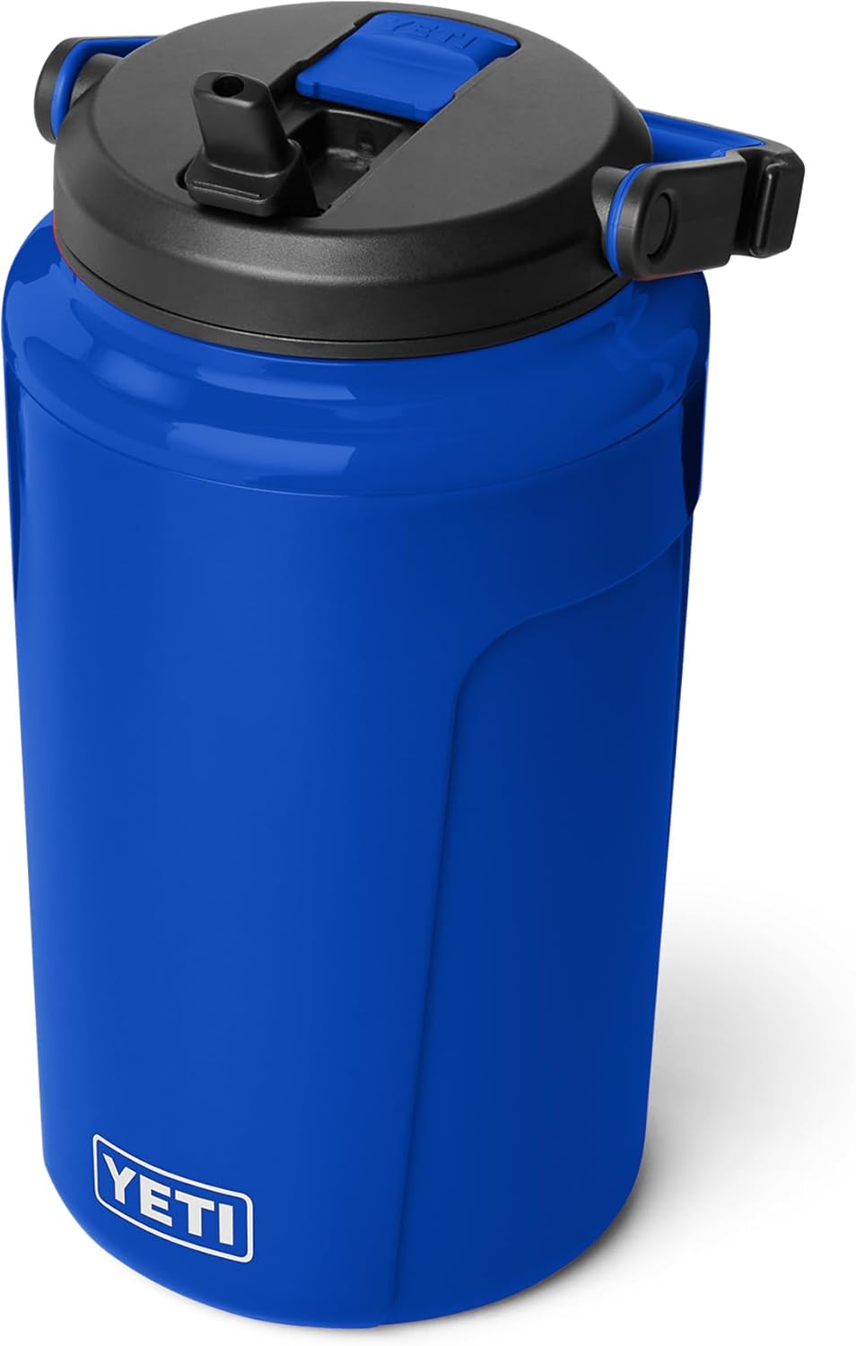 YETI Silo Half Gallon Insulated Water Jug - Leakproof Sports Bottle with Straw Cap & Fence Hook - Keeps Drinks Ice-Cold, Royal Blue