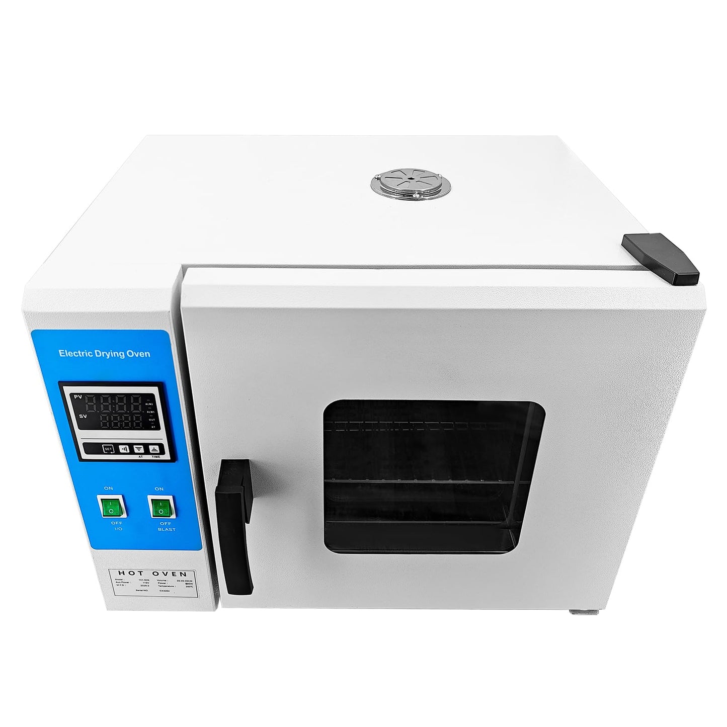 Censeanku 110V 60Hz Digital Forced Air Convection Drying Oven With Blower Fan & Constant Temperature, 14×14×14'' Stainless Steel Inner, Large Capacity 45L/12Gal