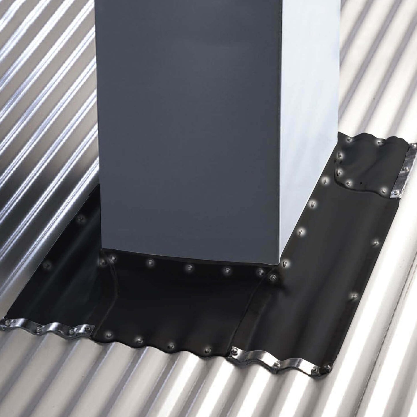 DEKSTRIP Flexible Pipe Flashing:(DS3-235B) 9" x 10 Foot Roll Flash Black EPDM Flexible Pipe Flash Dekstrip(one-Size-fits-All) Roof Jack Pipe Boot onsite Adjustable,attaches Easily with roof Screws