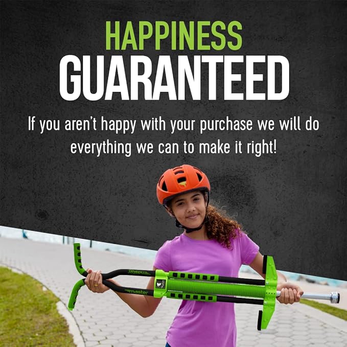 Flybar Master Pogo Stick for Kids Ages 9+, 80–160 lbs – Easy Grip Handles – Active Exercise Toy for Tweens & Teens – Outdoor Toy with Non-Slip Foot Pegs for Boys and Girls – No Assembly Needed