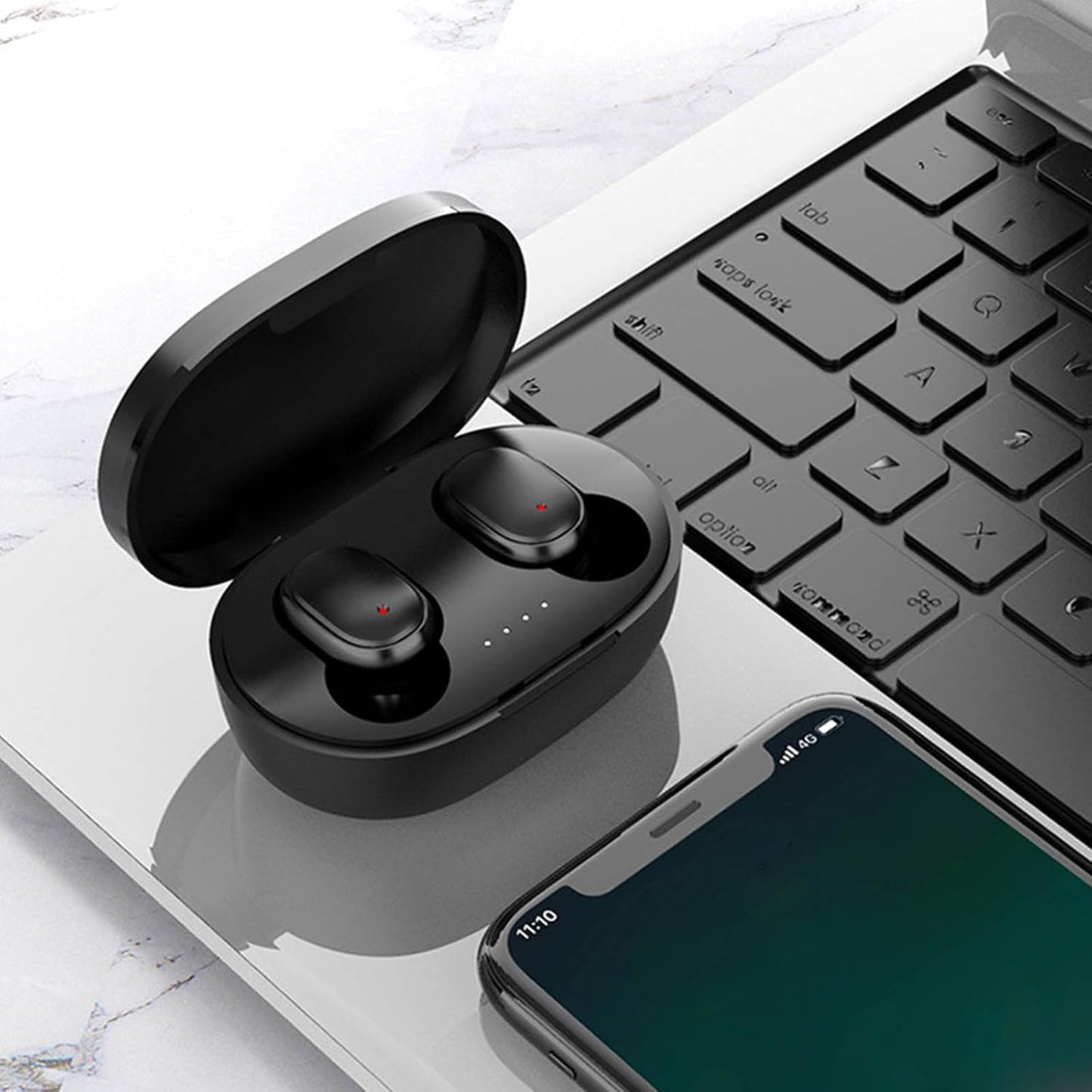 Generic 5.1 Mini Bluetooth Earbuds - HiFi Stereo Sound in-Ear Headphones with Noise Isolation for Gym/Running