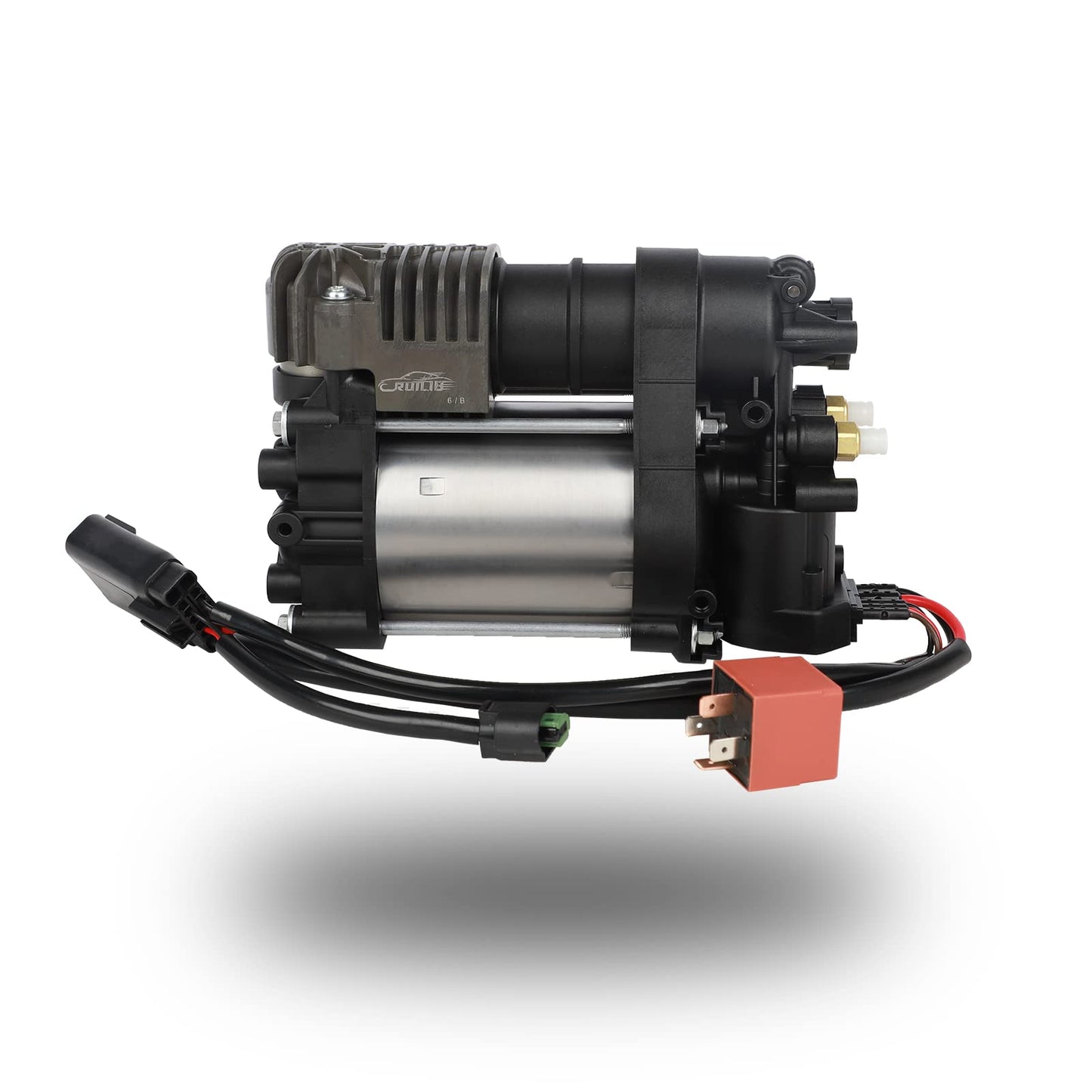 RUILIB 949-356 Airmatic Air Suspension Compressor Air Pump Kit Replacement 949-300 68041137AF 68204730AB for Jeep Grand Cherokee WK2,Dodge RAM 1500,Tesla Model S
