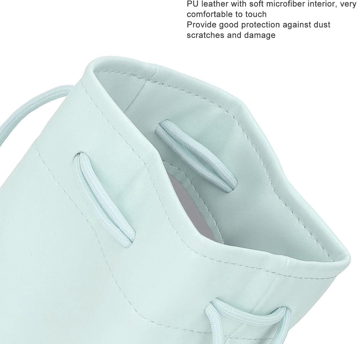 Dpofirs Camera Case, Drawstring Bag, Vintage DSLR Camera Bag, Soft Lens Case Gadget for Traveling, Camera Messenger Bag
