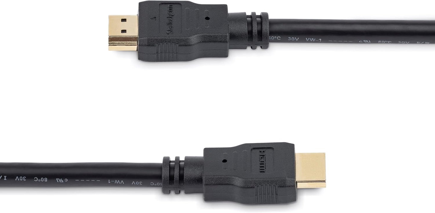 4K 6ft (2m), 4K30Hz, 10.2 1.4 StarTech.com HDMI Monitor Cable, High speed Gbps UHD HDMI Cord for Displays, TVs