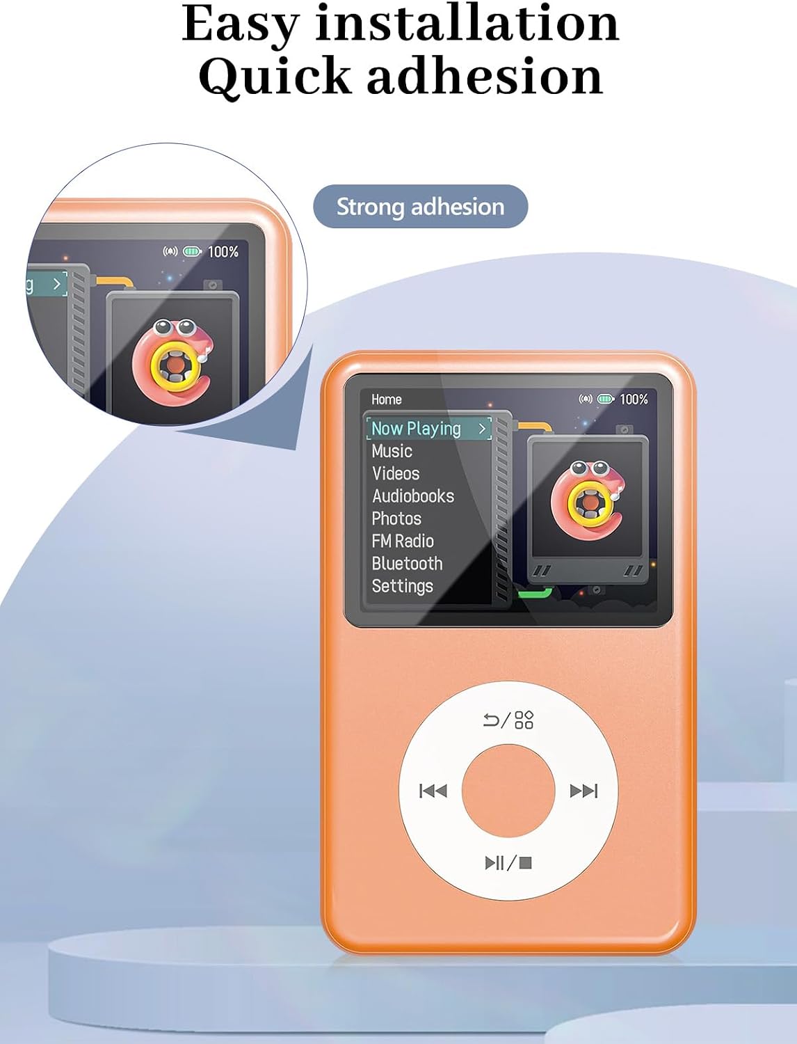 Arxonis Y1 MP3 6H Screen Protector for Innioasis Player, Hardness Tempered Glass, Anti-Fingerprint,Anti-Scratch, Easily