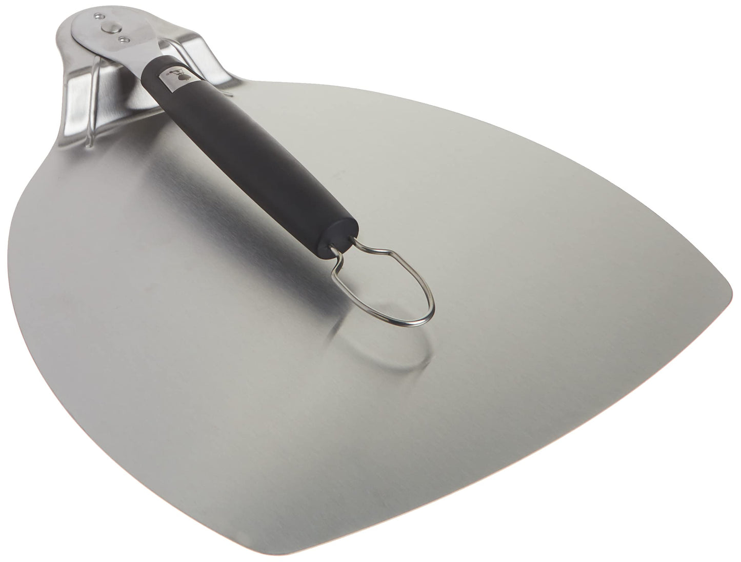 Weber Original Pizza Paddle – Stainless Steel Pizza Peel with Rotating Handle, Supports 12-Inch Pizzas up to 2.5 lbs, No‑Slip Grip & Hanging Loop
