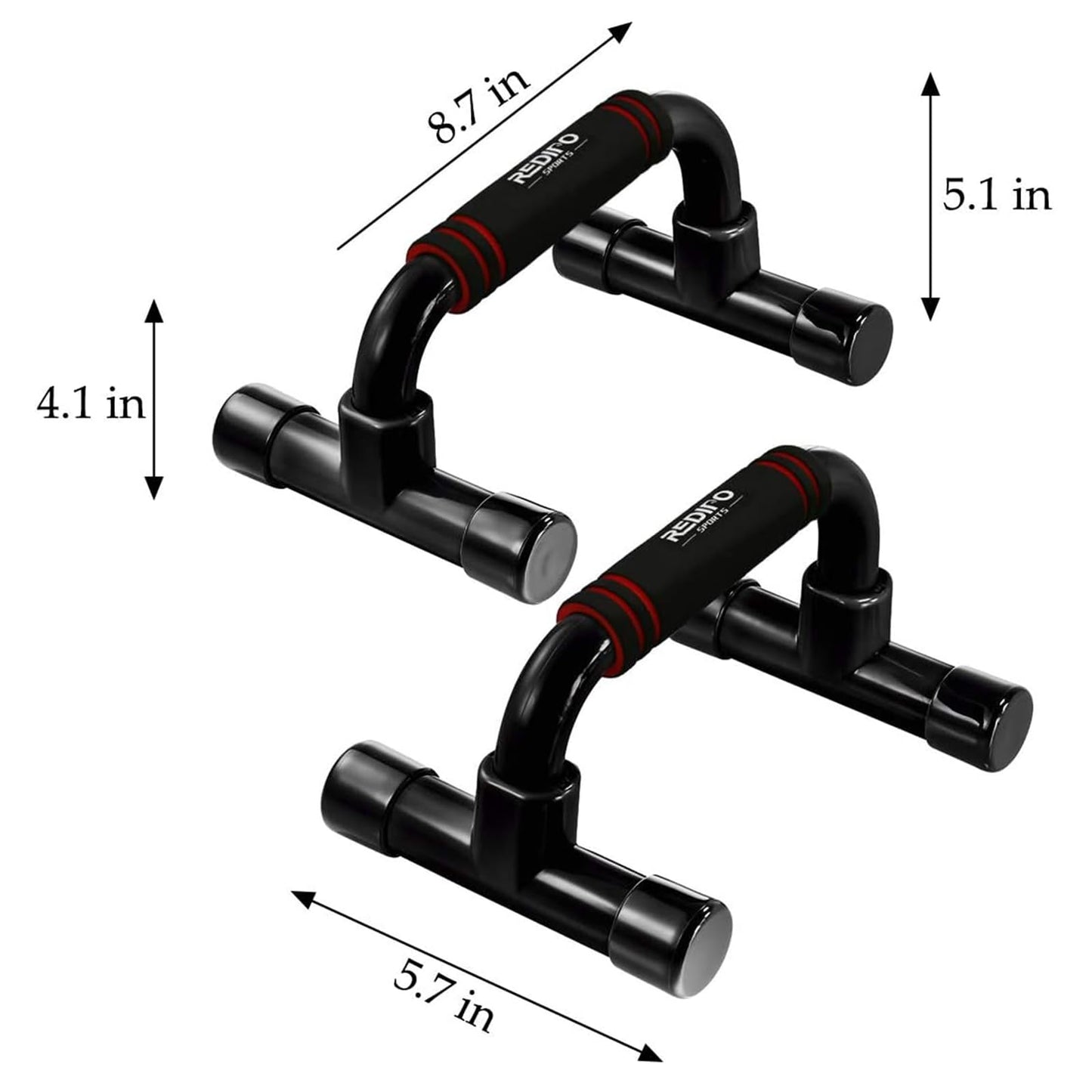 Push Up Bars Strength Training - Workout Stands With Ergonomic Push-up Bracket Board with Anti-Slip Sturdy Structure Portable for Home Fitness Training, Push Up Stands Handle for Floor Workouts