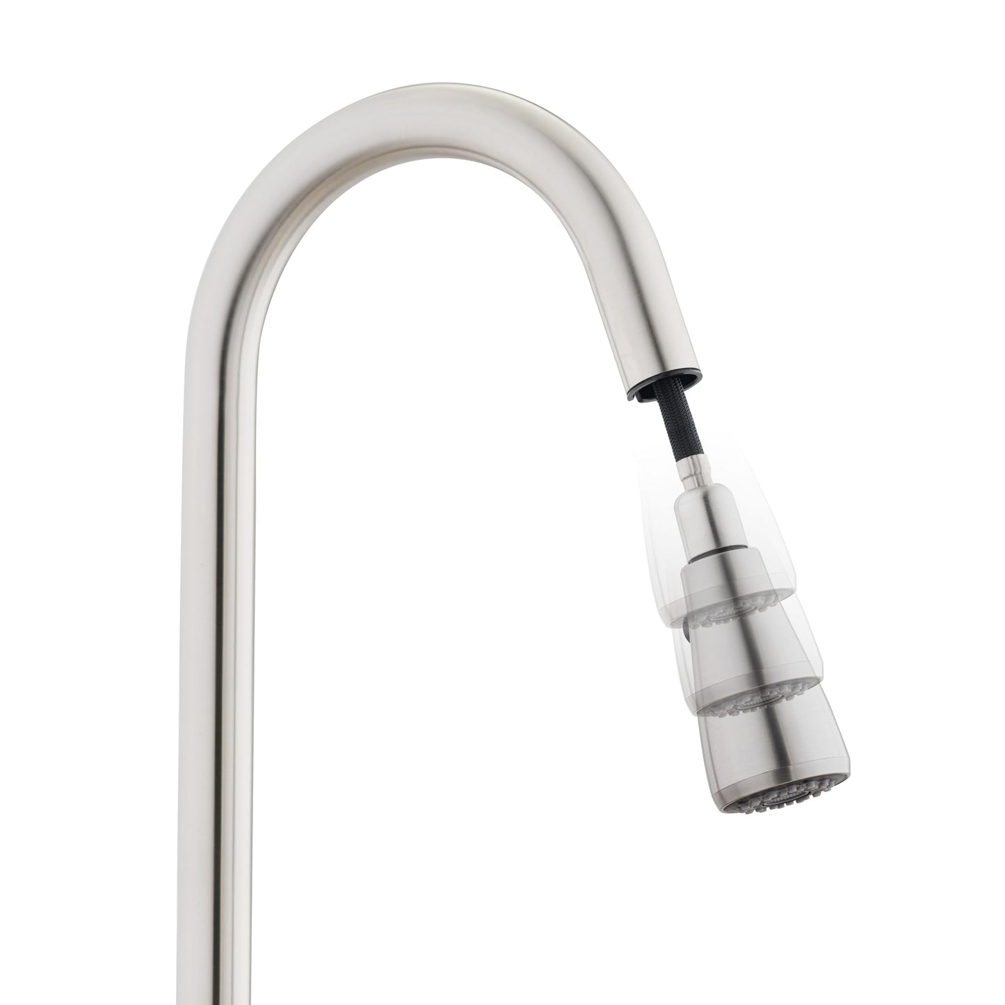 NEAT by TRINITY EcoStorage Stainless Steel Utility Sink, Oversized Freestanding Single Bowl Utility Sink, Pull-Out Faucet, Garage, Laundry Room, Business, NSF Certified, 36"W x 20"D x 50"H (NHA-0322)