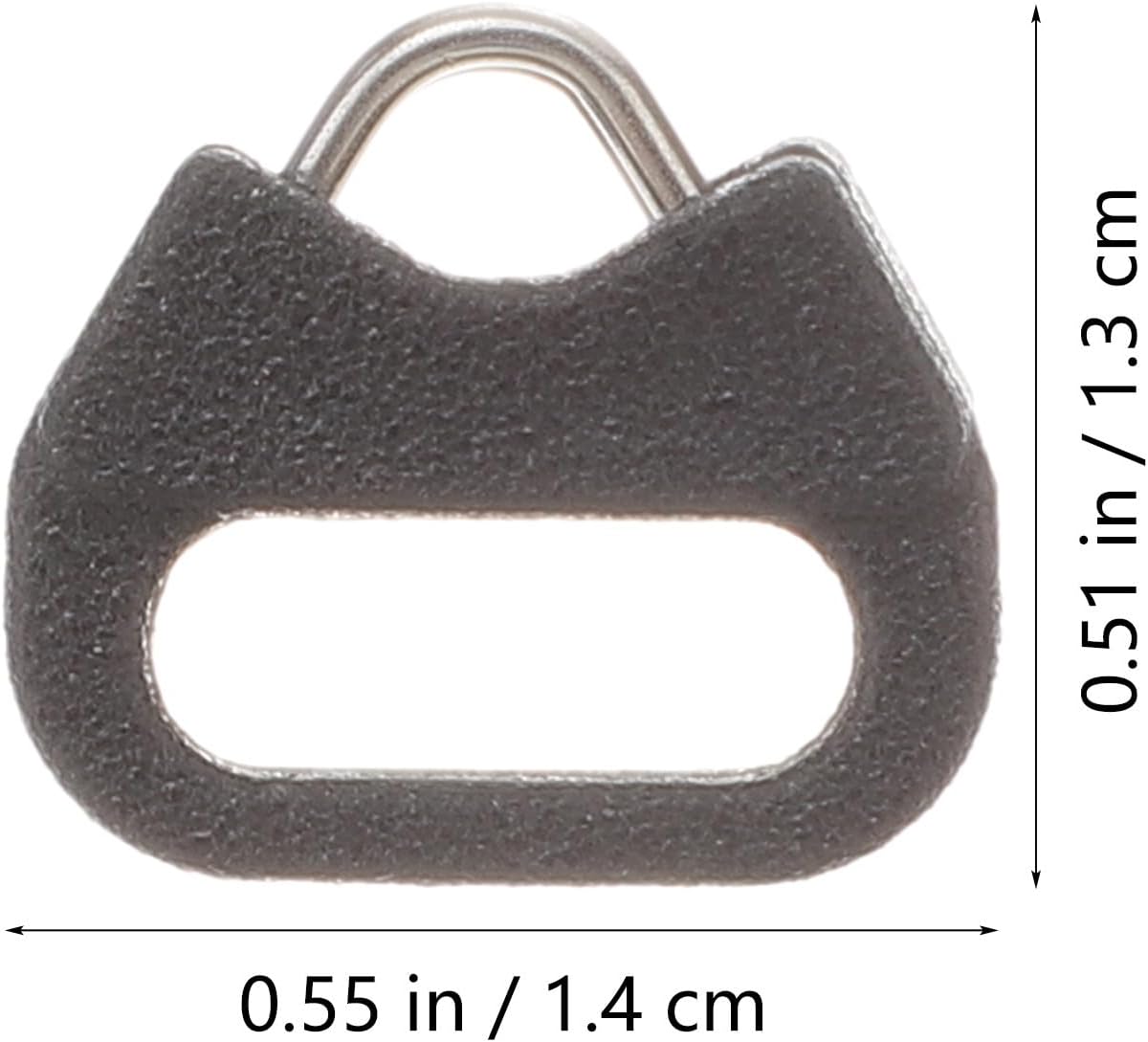 4 Sets Metal Triangle Split Ring Hooks for Camera Straps with Brackets, Heavy-Duty Triangle Ring Hooks for Mirrorless
