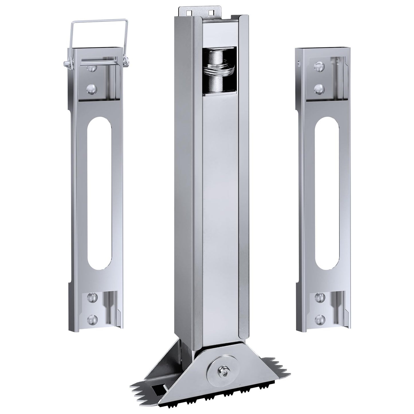 Ladder Leveler for Extension Ladder, Adjustable Extension Ladder Stabilizer Leg Ground Leveler, with Anti-Slip Pattern Steel Pole,Ladder Levelers for Extension Ladders(1 Piece)
