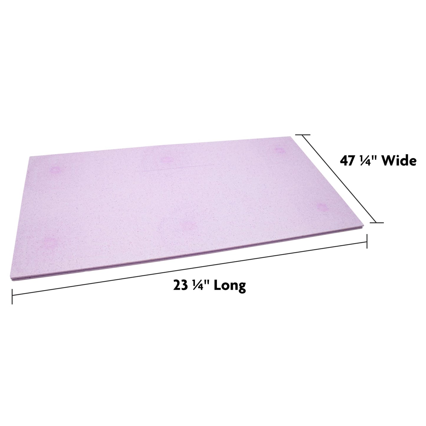 DRICORE Insul-Armor Premium Subfloor with Air Gap Technology, Helps Protect Water Leaks, Warmer & Soft Finished Floors 23 ¼" x 47 ¼" x 1" Covers 76 Sq. Feet (Bundle of 10)