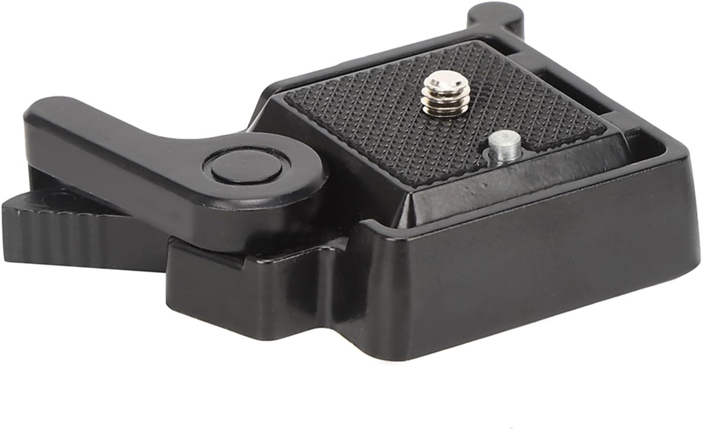 Zerodis 1/4 Inch 3/8 Inch Arrow Storage Case Plate, Aluminum Alloy Arrow Storage Case Clamp Adapter for Camera Tripod