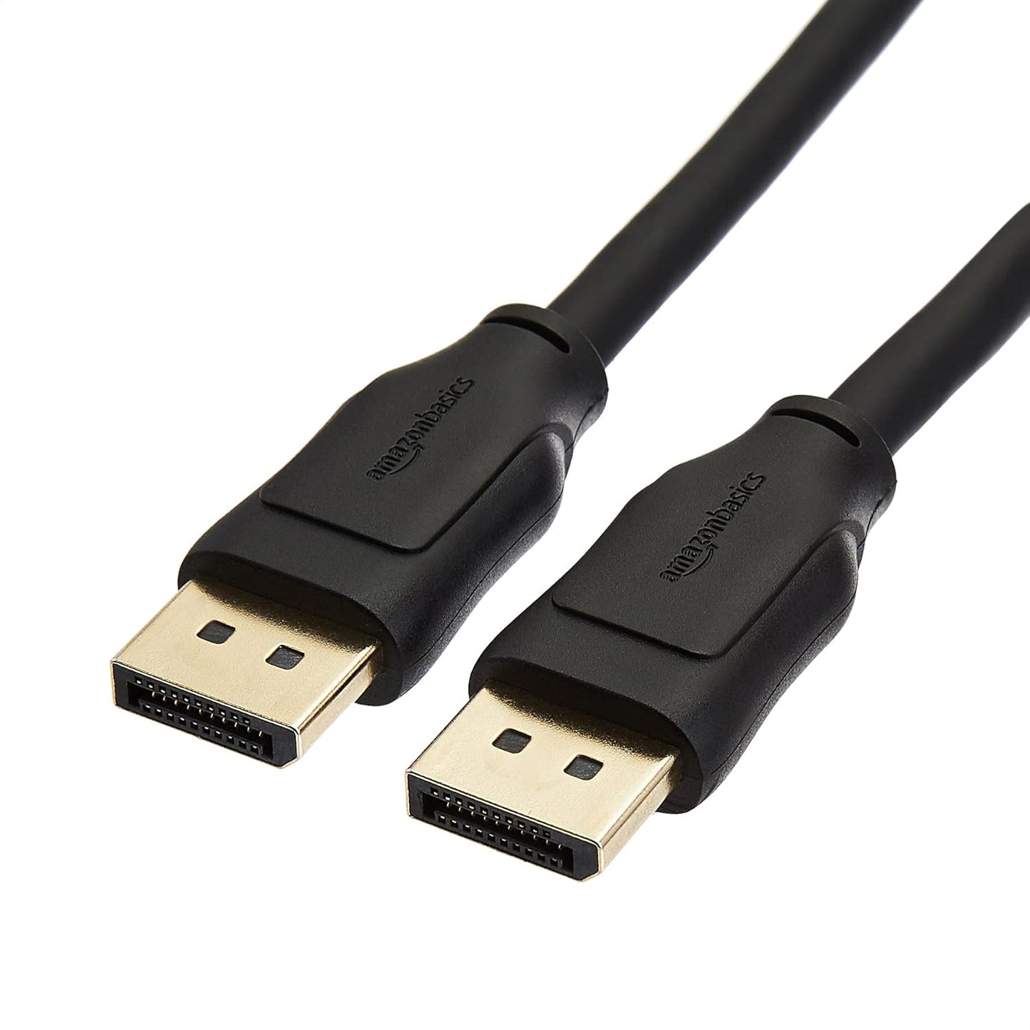 1.4 32.4Gbps 8K@60Hz, 4K@120Hz, 3D, HBR3 6 Amazon Basics DisplayPort Cable, High-Speed, Dynamic HDR and Gold-Plated