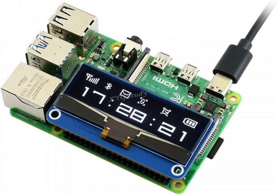 XYGStudy 2.23 inch 2B/3B/4B/Zero/Zero 12832 SPI/I2C OLED Display HAT for Raspberry Pi W Jetson Nano Pixels Interface @