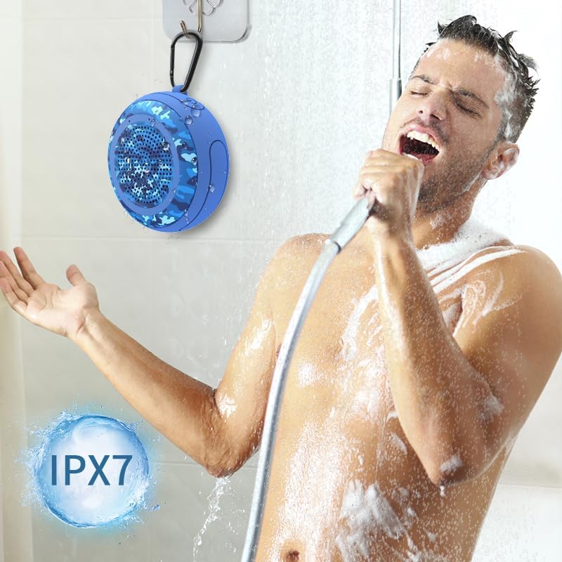 CYBORIS IPX7 Small Floating Bluetooth Speaker Waterproof, Shockproof & Portable Mini Outdoor Wireless Speaker