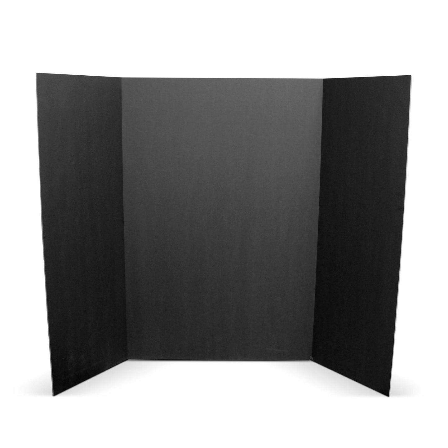 Flipside Products 36” x 48” Foam Project Boards for Presentations, Science Fair, School Projects, Event Displays and Trifold Picture Board - Total Black 3/16'' Thick - 10 Pack