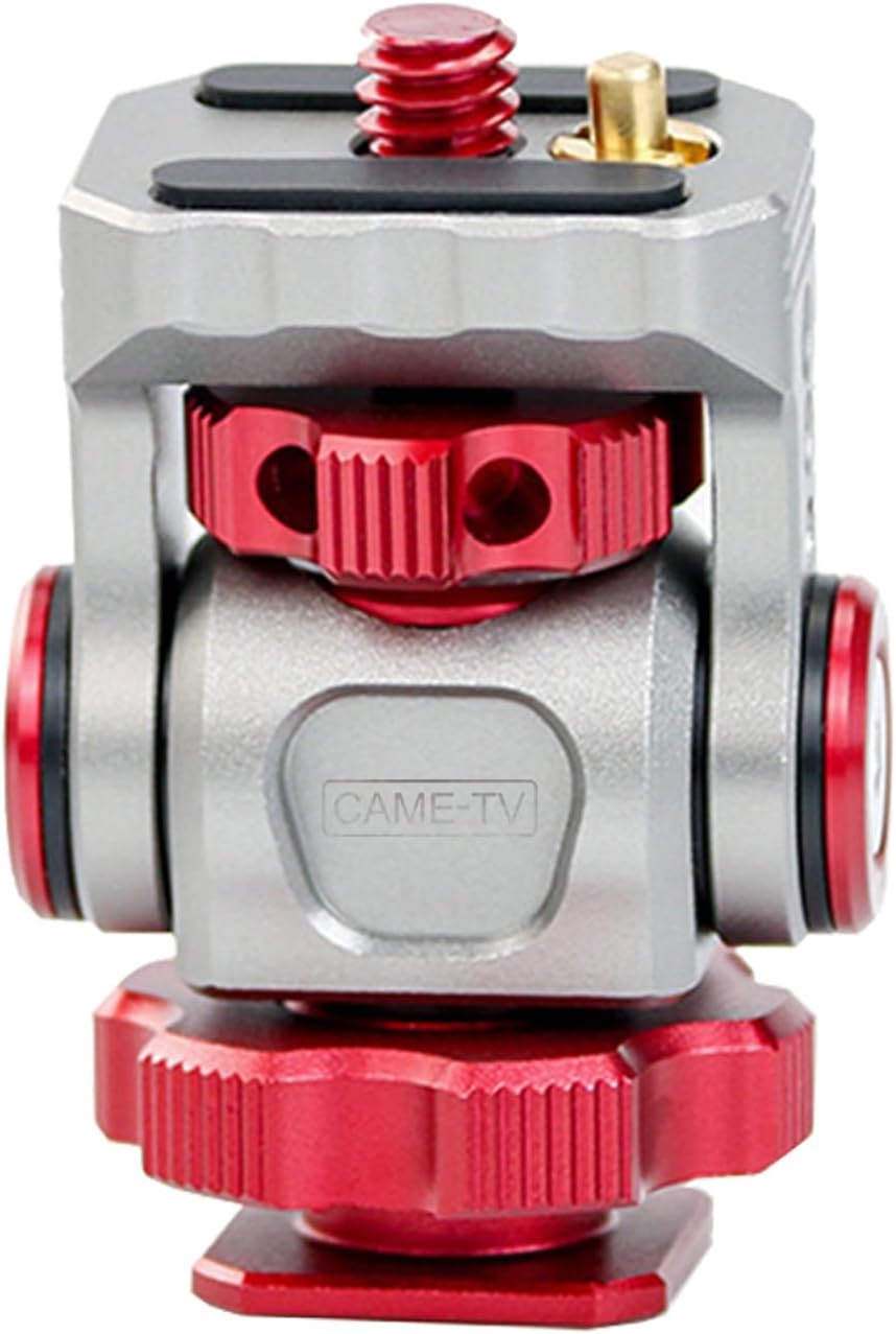 cametv Holes(61010) Came-TV Monitor Pan - tilt for DSLR, Mirrorless, Smartphone and Monitor - Universal, Aluminum
