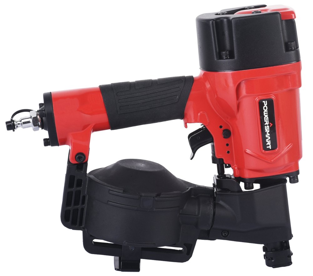 PowerSmart PS6110 Pneumatic 15-Degree Coil Roofing Nailer