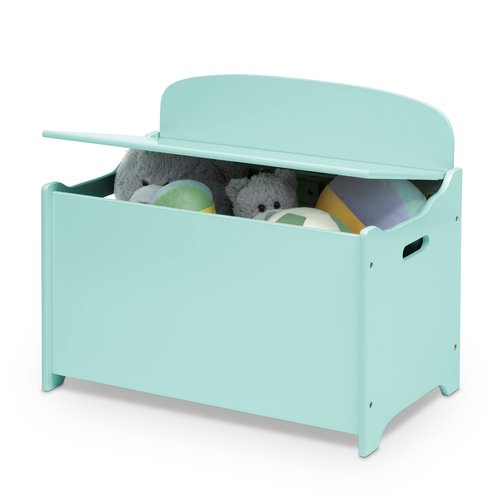 Delta Children MySize Deluxe Toy Box, Mint