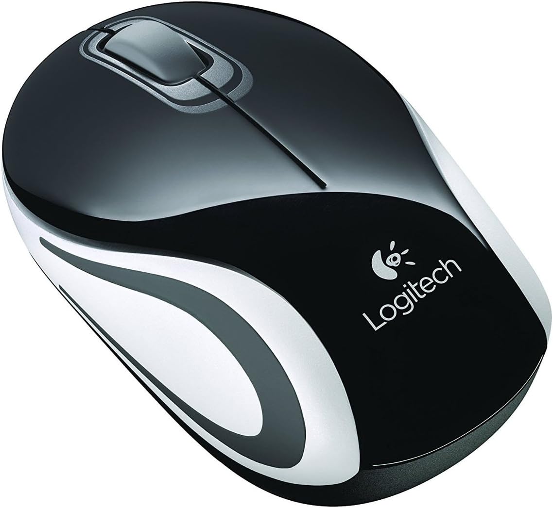 Logitech M187 Wireless Mini Mouse - Portable Design for On-the-Go