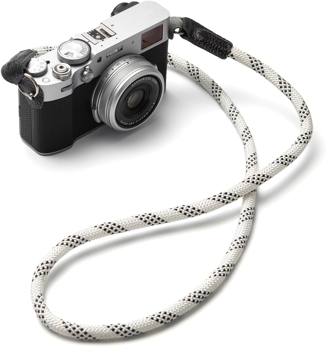 X100VI Braided Nylon Camera Neck Shoulder Strap with O-Ring for Sony For Fujifilm DSLR, SLR and Mirrorless Cameras